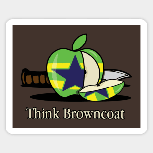 Think Browncoat Sticker